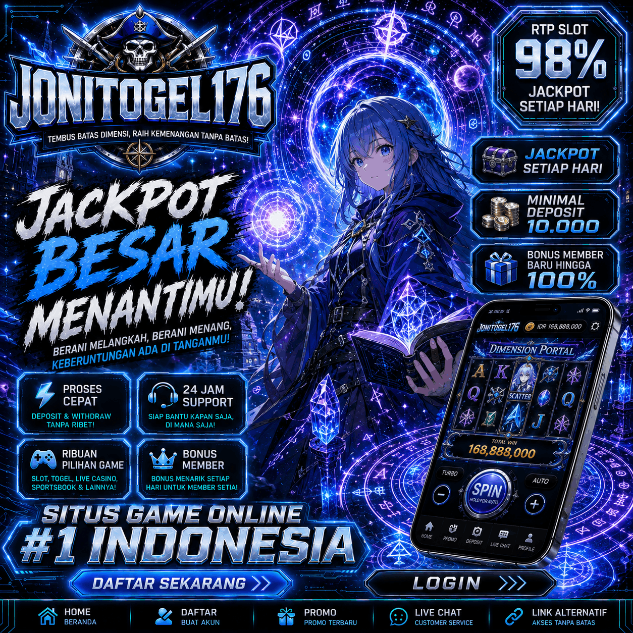 JONITOGEL176 🍀 Game Keberuntungan Pilihan dengan Banyak Keseruan by Hey siriusly